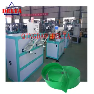 Vegetable farm green hose fruit trees water save irrigation PE lay flat hose tube belt making machine