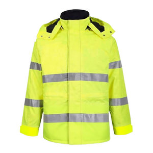 Chaqueta de Seguridad Reflectante para Minero, Chaqueta Impermeable de Alta Visibilidad, Construcción, Alta Visibilidad, Certificado CE - Product Image 2
