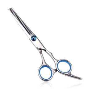 Forbici Professionali da <span class=keywords><strong>Parrucchiere</strong></span> Multifunzione in Acciaio Inossidabile con Lama Piatta e Dentata - Product Image 2