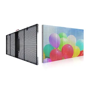 Pantalla LED transparente para interiores y exteriores Pantalla LED transparente para ventanas fijas Pantalla <span class=keywords><strong>de</strong></span> <span class=keywords><strong>vidrio</strong></span> - Product Image 4