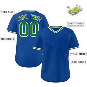 เสื้อเบสบอลคอกว้างแบบเรียบ คุณภาพสูง สำหรับงานซับลิเมชั่น แห้งเร็ว - Product Image 2