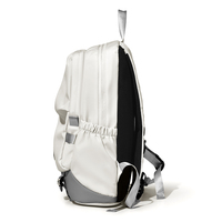 Sac à dos unisexe antivol pour ordinateur portable avec port USB, en nylon imperméable, capacité 20-39L, design tendance avec lettres, idéal pour les voyages, l'école et le bureau