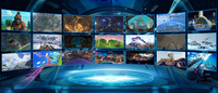 Système de cinéma 4D Motion Theater, 12 à 40 sièges, plateforme six axes, écran à 240 degrés pour parc d'attractions et manèges intérieurs