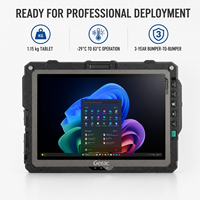 Tableta Robusta Getac UX10-IP con Windows, Pantalla Táctil WUXGA de 1000 Nits, IP66 para Aplicaciones Médicas y de Salud