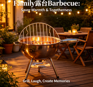 Grille de cuisson ronde antiadhésive, en acier inoxydable de qualité alimentaire, avec poignée creuse, nettoyage facile, grillades saines pour tous les aliments - Product Image 1