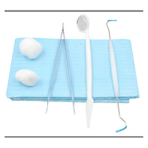 Kit de Cuidado Bucal Desechable Marca Anning, Configuración Estándar, Kit de Limpieza Dental de Tela No Tejida Blanca - Product Image 3