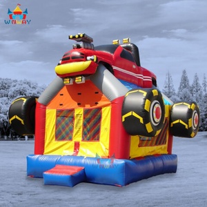 Camión Monstruo Gigante Inflable Personalizado - Castillo Inflable de Brincar, Diversión Extrema, Camión Excavador - Product Image 2
