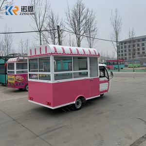 <span class=keywords><strong>Camion</strong></span> de nourriture électrique rose à 3 roues, chariot mobile pour boissons, <span class=keywords><strong>camion</strong></span> de café de rue à vendre, tricycle électrique pour la vente de nourriture - Product Image 3