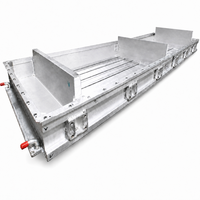 Nouveaux boîtiers de batterie en aluminium refroidis par liquide ESS, usinage CNC, test de fuite d'hélium, certifiés IATF16949, fabricant direct
