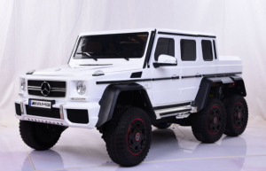 Voiture électrique <span class=keywords><strong>6x6</strong></span> à batterie 24V pour enfants de 2 à 4 ans, <span class=keywords><strong>Mercedes</strong></span> Benz G63 sous licence, télécommande 2.4G, 5-7 km/h, plastique - Product Image 4
