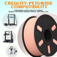 Filament PLA Noir Mat 1,75 mm 1 kg Surface Non Brillante Anti-Emmêlement Emballé Sous Vide Température d'Impression 200°C Fabriqué en Chine pour Imprimantes