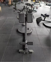 Chaise romaine multifonctionnelle pliable et banc d'hyperextension pour entraînement de l'étirement du dos à domicile - Hommes et femmes