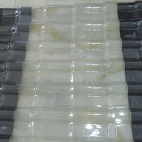Tuile de toit de véranda durable en polycarbonate transparent de type 840, trapézoïdale, translucide, directement de l'usine