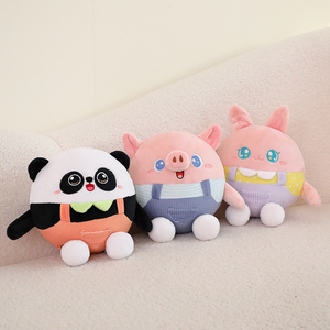 Balle rebondissante <span class=keywords><strong>cochon</strong></span> sautant jouet interactif pour chien balles rebondissantes pour animaux de compagnie jouets en peluche - Product Image 3