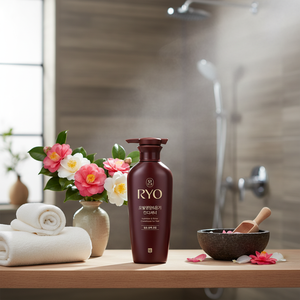 Après-shampoing gel bio unisexe Ryo Nutrition Shine Herbal hydratant, nourrissant, réparateur et anti-chute 400ml - Product Image 2