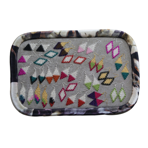 <span class=keywords><strong>La</strong></span> simetría de alambre de cobre alambre envuelto pendientes Cadena de correo para <span class=keywords><strong>la</strong></span> joyería de las mujeres - Product Image 6