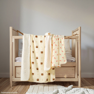Coperta per Neonati in Morbido Cotone Mussolina Ecologico di Alta Qualità, Stampa <span class=keywords><strong>Cartoni</strong></span> <span class=keywords><strong>Animati</strong></span>, Lavorata a Maglia per Tutte le Stagioni - Product Image 1