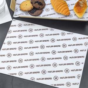 Custom Disposable <b>Food</b> Grade Eco-Friendly Biodegradable Recyclable Greaseproof PE Coated <b>Paper</b> Sandwich Hamburger <b>Wrapping</b> - Product Image 2