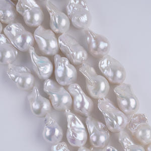 Nuevas Perlas Barrocas Naturales de Agua Dulce de 13-15 mm, Cuentas Sueltas Irregulares para Hacer Collares o Pulseras, Joyería Versátil - Product Image 4