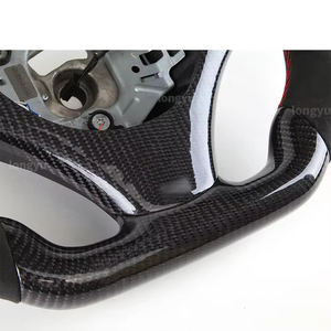 Volante de fibra de carbono Alcantara para <span class=keywords><strong>BMW</strong></span> E 90 91 <span class=keywords><strong>92</strong></span> 93 E90 E91 E92 E93 328Li 330Li 330e 316i 318i <span class=keywords><strong>320i</strong></span> 323i 325i 328i 330i - Product Image 3