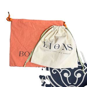 Sac à Bijoux en Coton Personnalisable avec Logo, Style Simple, pour Emballage Cadeau – Promotion en Gros - Product Image 1