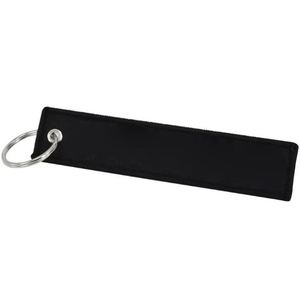 2604161 Custom Design Blank Logo Flight Woven Jet Tag Fabric <b>Anime</b> Embroidered Carabiners Portable <b>Keychain</b> - Product Image 3