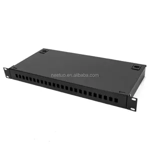 专业厂家供应光纤跳线面板盒24个端口的高质量