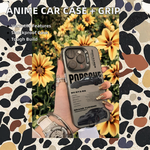 <span class=keywords><strong>Coque</strong></span> de téléphone portable populaire à l'effigie d'une voiture de sport anime pour <span class=keywords><strong>iPhone</strong></span> 16 <span class=keywords><strong>Pro</strong></span>/15/14/<span class=keywords><strong>13</strong></span> Laser 12 pour <span class=keywords><strong>Apple</strong></span> 11 XS Max pour Samsung avec poignée incluse - Product Image 6