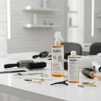 Essence capillaire anti-casse pour cheveux abîmés : nourrit, renforce, booste la brillance, 400 ml – Prévient la casse et les pointes fourchues