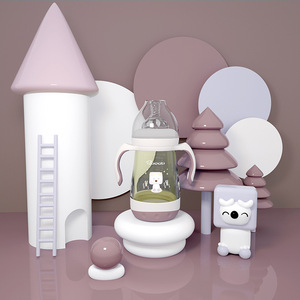Baode Baby Bottle PPSU 180Ml Anti Colic With Handles For 0 12 Months - Product Image 3