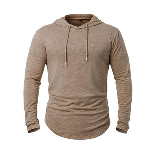 <b>Men</b> <b>Running</b> <b>Hoodie</b> Lightweight Breathable Quick Dry Hoodies For Training Gym Jogging and Outdoor Sports Wholesale - Product Image 1