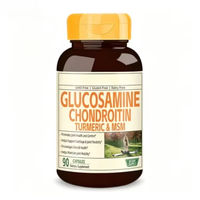 Complément de glucosamine et chondroïtine très vendu pour adultes, enrichi en curcuma, favorise la santé des articulations