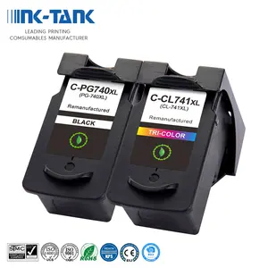 Cartucho de tinta removível, tanque de tinta pg 740 cl 741 pg740 cl741 PG-740 CL-741 PG-740XL para impressora canon pixma mg2170 mx377