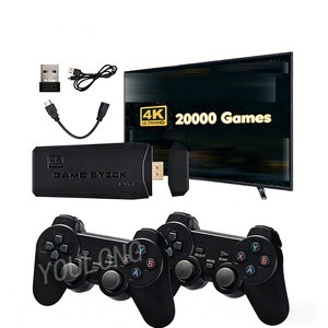 M8 Arcade <strong>Game</strong> Console Stick 64GB 4K HD Joystick Retro Classic 20,000 <strong>Games</strong> <strong>Plug</strong> &amp; <strong>Play</strong> Wireless Video Gaming Stick for <strong>TV</strong> - Product Image 2
