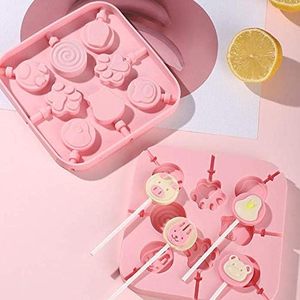 Custom Cooking Sweet Cartoon <b>Silicone</b> Non-Stick Eco-Friendly Dishwasher Safe 3D Lollipop Candy Jelly <b>Baking</b> Cake Mold Homemade - Product Image 3