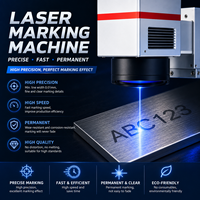 Marqueur laser à fibre portable mini 50W 100W fiable à prix de gros pour le papier, le carton et les quincailleries