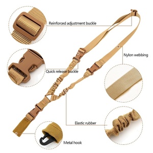 <span class=keywords><strong>Accessori</strong></span> per Caccia all'Aperto, Cinghia Tattica <span class=keywords><strong>Americana</strong></span> a Punto Singolo, Corda per Appendere, Cinghia per Fucile in Nylon - Product Image 3