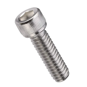 Tuercas y pernos de acero inoxidable DIN912 SS304 SS316 Tamaños de acabado liso M4 M5 M6 M8 M10 * 20/25/30 <span class=keywords><strong>Tornillo</strong></span> de máquina de perno hexagonal - Product Image 1