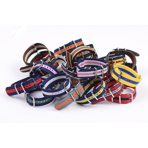 NL03 EACHE Mayorista Nato Nylon Correas de reloj 12 mm 14 mm 16 mm 18 mm 20 mm 22 mm 24 mm (Stock) Más colores <span class=keywords><strong>Correa</strong></span> de reloj d - Product Image 4