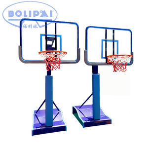 Panier de basket mural fixe pour enfants avec panneau arrière en verre trempé 1120mm*800mm - Product Image 4