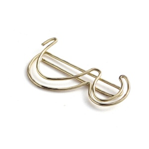 ที่คั่นหนังสือโลหะชุบทองแบบกลวง ดีไซน์ทันสมัย ขายดี ออกแบบได้ตามต้องการ - Product Image 6