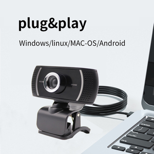 Cámara Web Real de 480P 640*480 con Micrófono Incorporado, Cámara Web USB de 480P para Transmisión, Suministro de Fábrica China, Cámara USB para Conferencias - Product Image 1