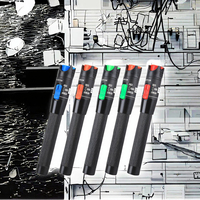 Localizador Visual de Fallas (VFL) de Aleación de Aluminio, Probador de Cable de Fibra Óptica 10KM 15KM 20KM 30KM, Herramienta Portátil para Prueba de Rotura de Fibra FTTH FTTX