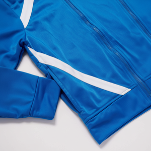 OEM al por mayor de los hombres con capucha Jogger chándal cremallera con capucha adultos deportes entrenamiento sudadera barato entrenamiento deportivo chándal - Product Image 1