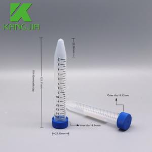 Nouveauté Tubes à centrifuger de 15 ml en plastique PP avec bouchons à vis pour <span class=keywords><strong>tests</strong></span> génétiques - Product Image 2