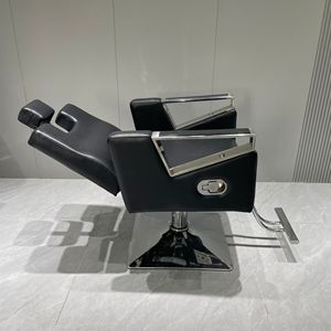 Sillón de Peluquería con Función Plegable, Silla de Barbero Ajustable y Giratoria para Salones de Belleza - Product Image 2