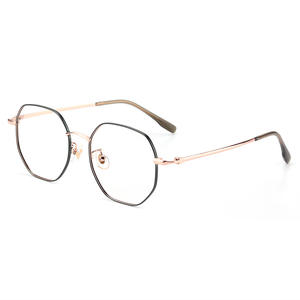 Monture de lunettes octogonale Danyang 25022, monture intégrale, verres en résine, légère, design unisexe et tendance - Product Image 1