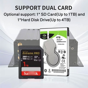 Ensemble de caméras MDVR 4 canaux 4G GPS Wi-Fi pour voiture, camions, véhicules logistiques et flottes de transport - Product Image 5