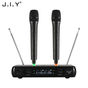 Micro Cầm Tay J.I.Y V2, Bộ Phát Sóng VHF, Karaoke, Màn Hình Kỹ Thuật Số Chuyên Nghiệp, Không Dây - Product Image 2