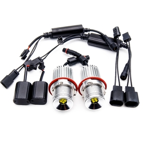 مصباح إضاءة فائق السطوع خالي من الأخطاء 40 واط أبيض <span class=keywords><strong>Led</strong></span> للسيارة مصباح إضاءة عين الملاك لـ E39 E60 E65 E66 - Product Image 2